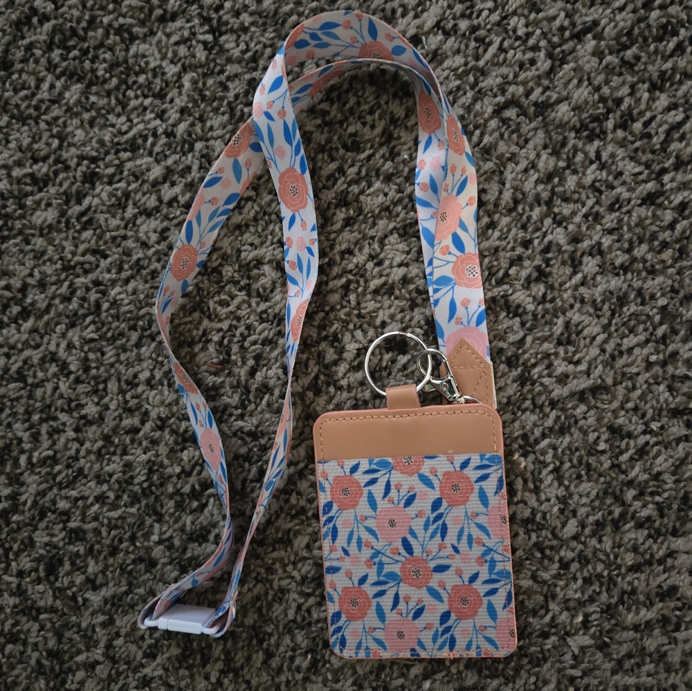 Elastic wallet and lanyard